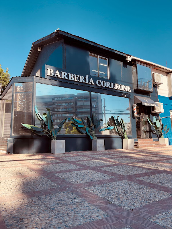 Fachada de Barbería Corleone